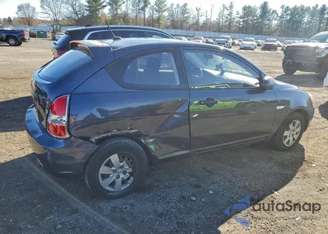 2009 Hyundai Accent Gs from USA, damaged, VIN KMHCM36C99U116612